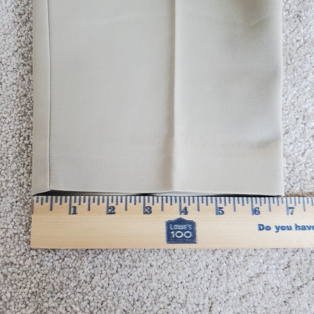 Liz Claiborne Emma Ankle Pants Size 16 SLIM Straight Leg Tan NWTGS - Picture 8 of 15